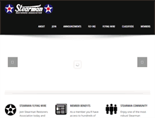 Tablet Screenshot of dev.stearman.net